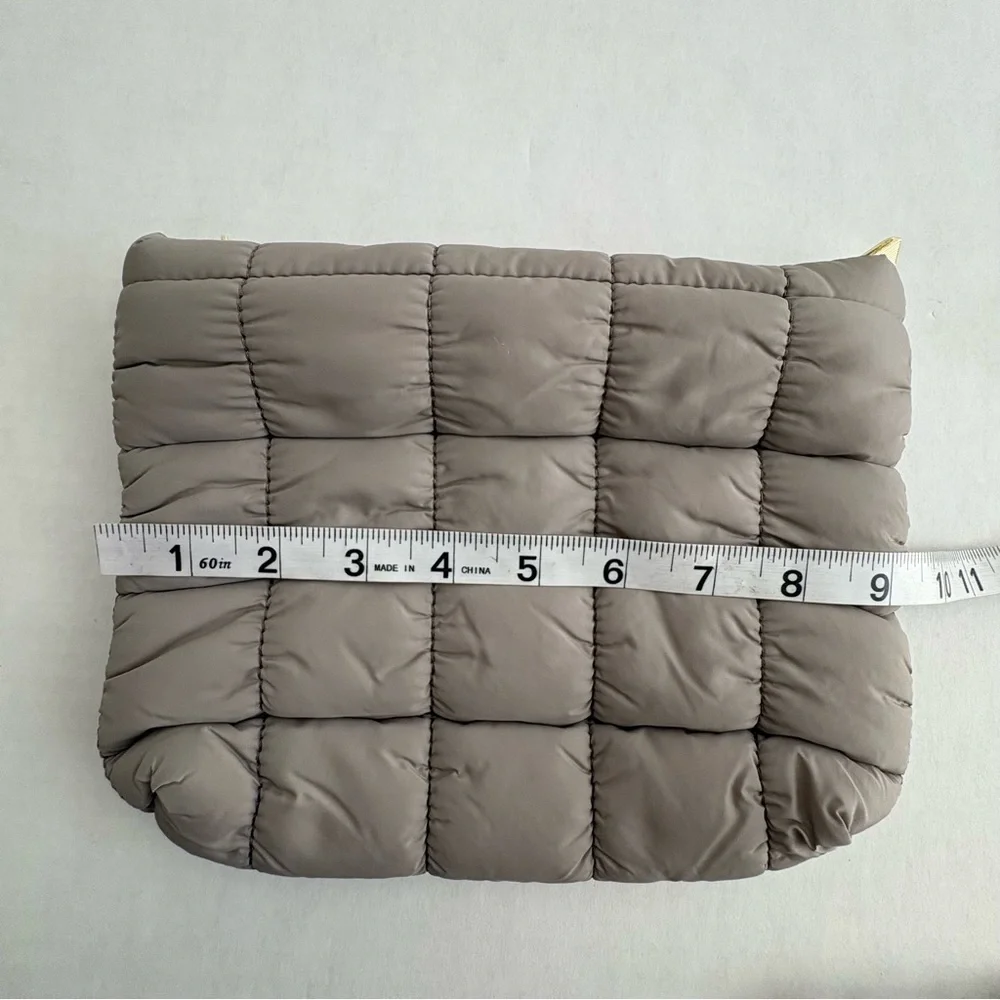Tarte Quilted Puffy Makeup cosmetic travel bag